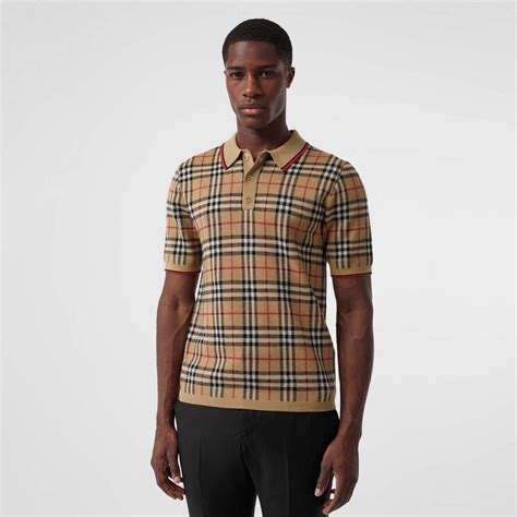 burberry polo t shirt men|men's burberry polo shirt sale.